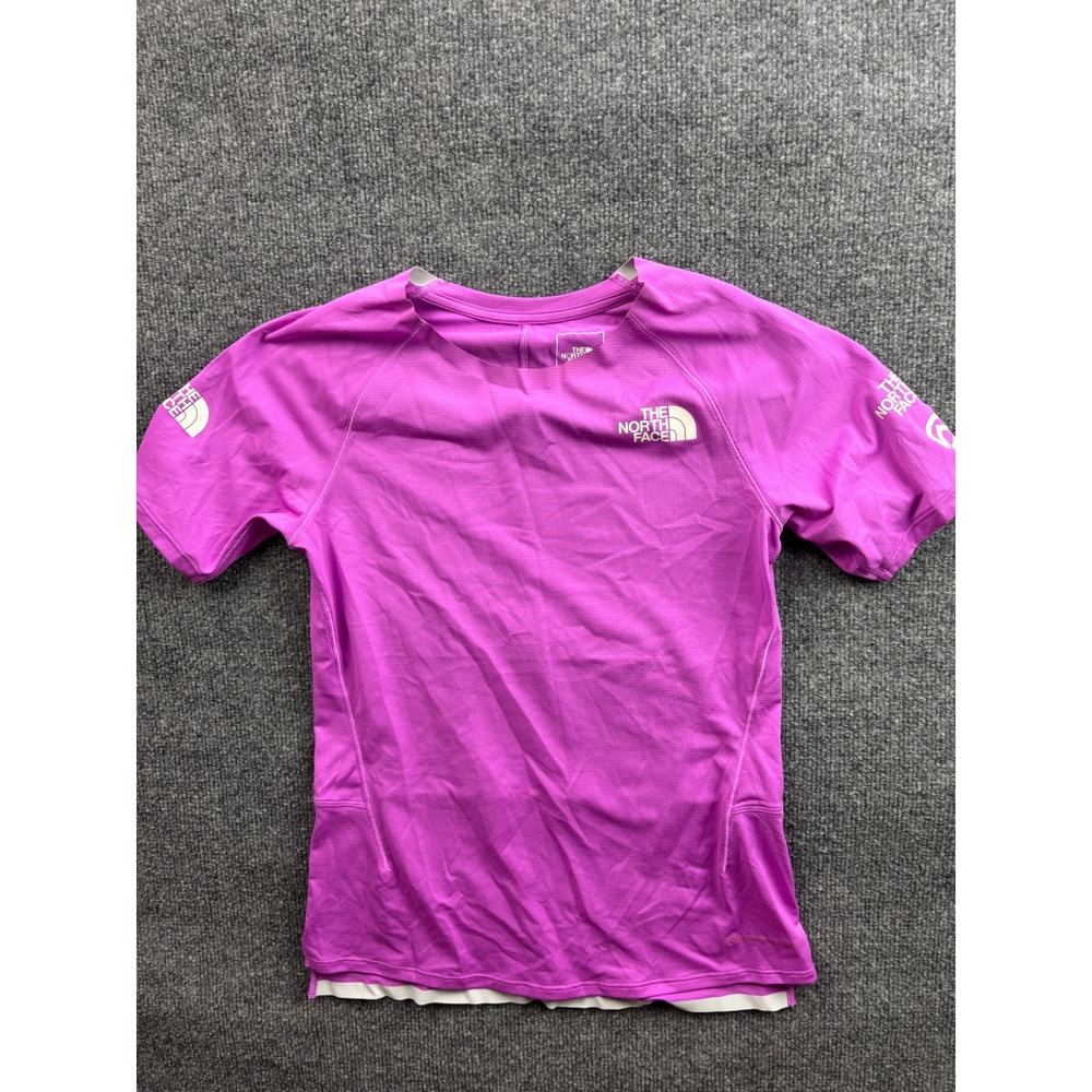 The North Face Summit Series Top Womens XS Purple Short Sleeve Athletic Tee